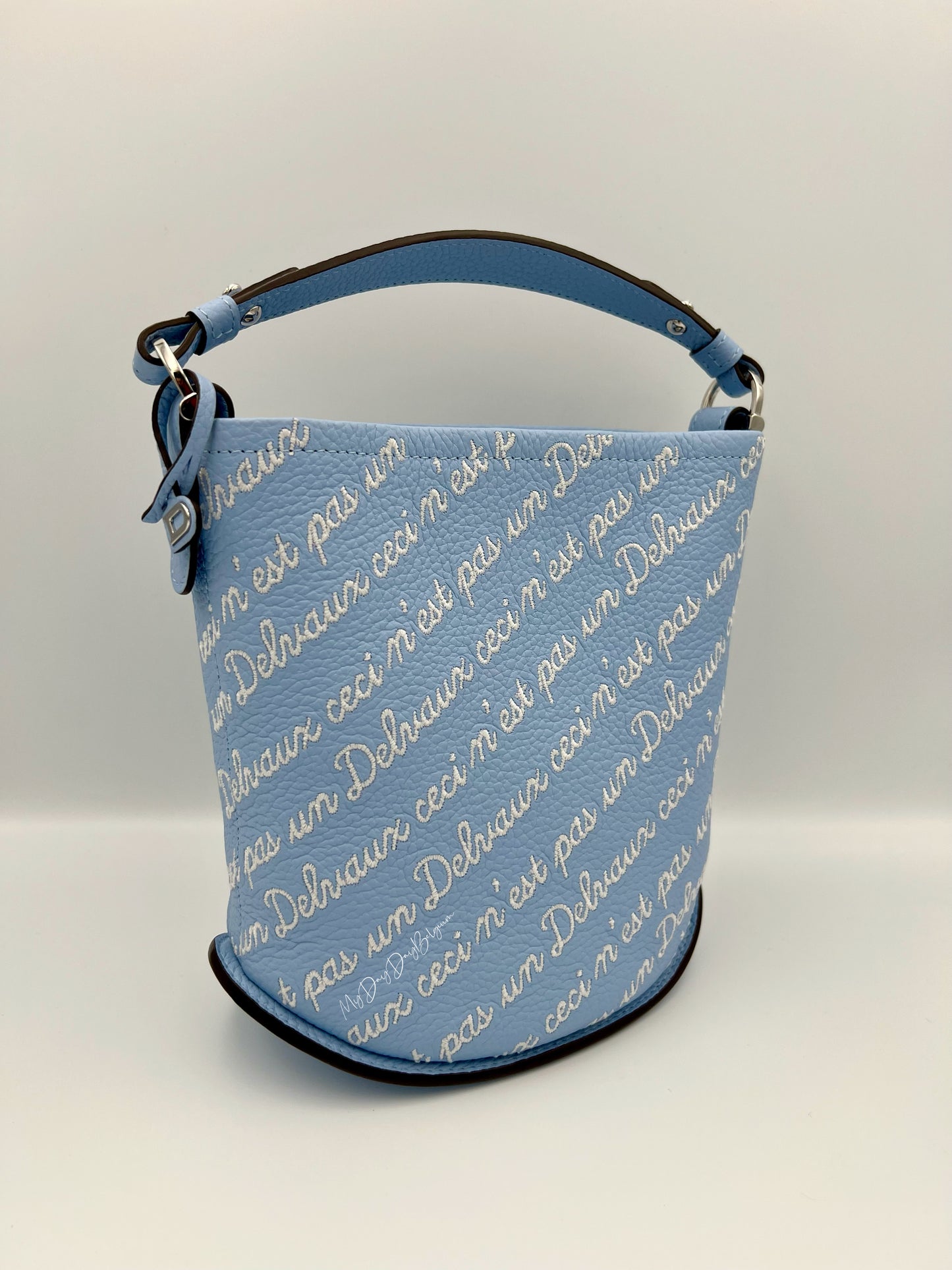 Delvaux Pin bucket 125 years of Magritte edition 2024