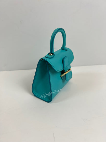 Delvaux Vintage Brillant Miniature Blue Tiffany 2010