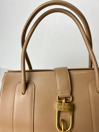 Delvaux Georges Top Handle Taupe 2004
