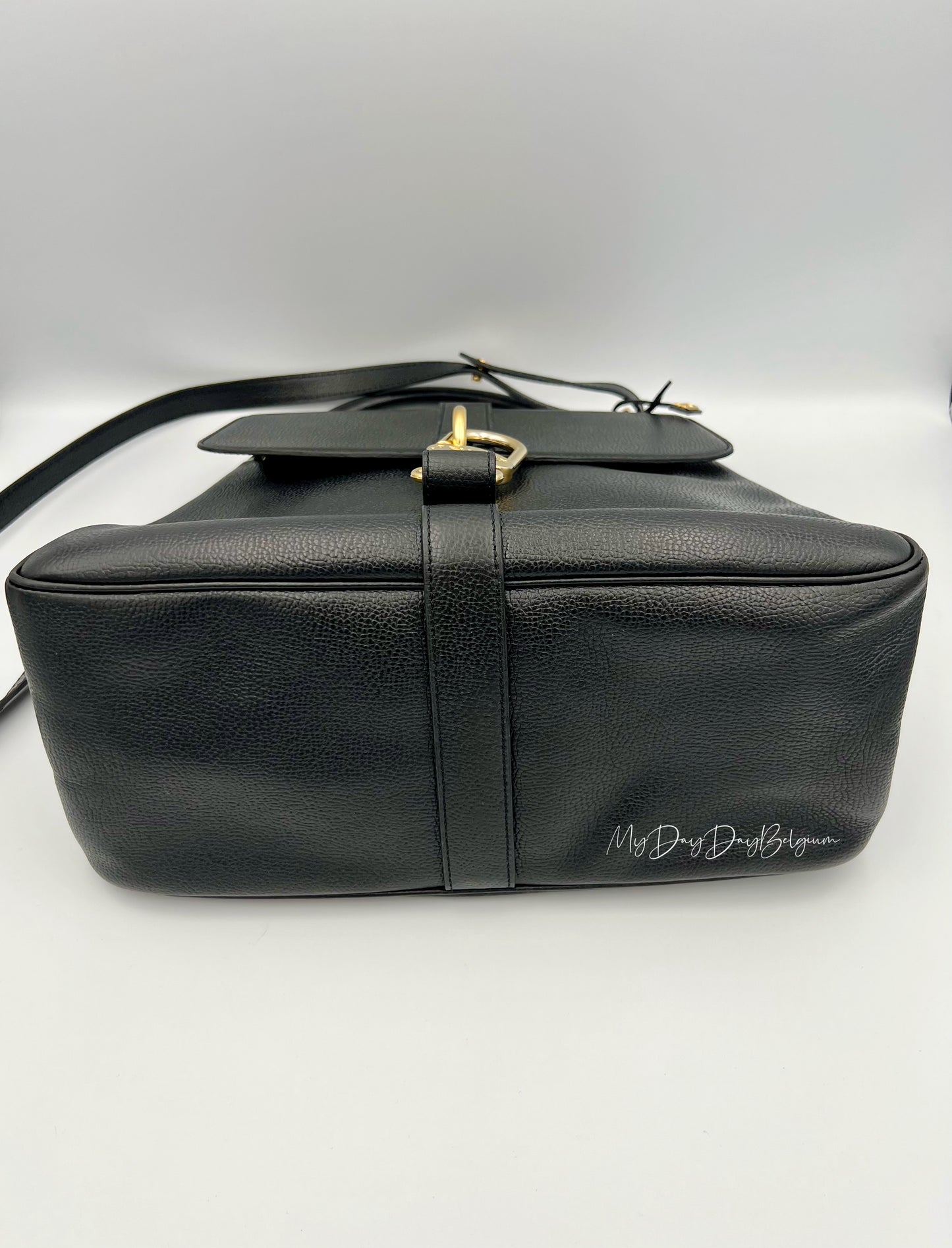 Delvaux Gin Fizz Crossbody / Shoulder Bag Black 1998
