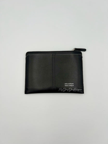 Delvaux Magritte Bowler hat "trompe l'oeuil" coin card case 2022