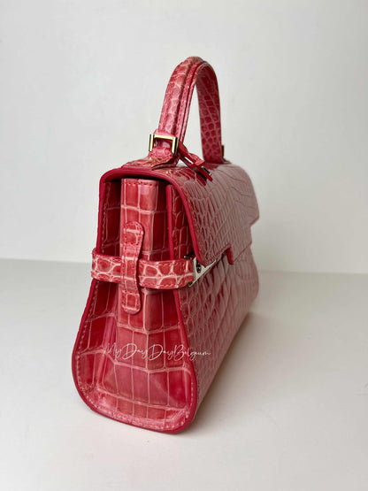 Delvaux Tempête Top Handle Pink 2017