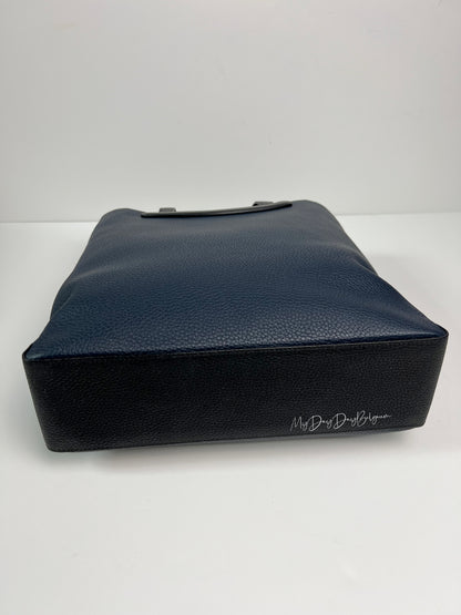 Delvaux Magritte Tote Crossbody / Shoulder Bag Navy Blue 2019