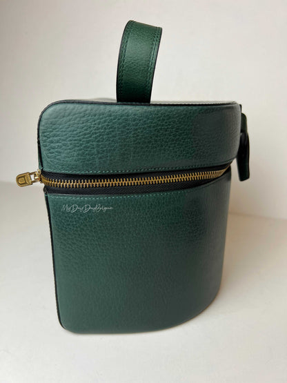 Delvaux Vintage Top Handle Green 1989