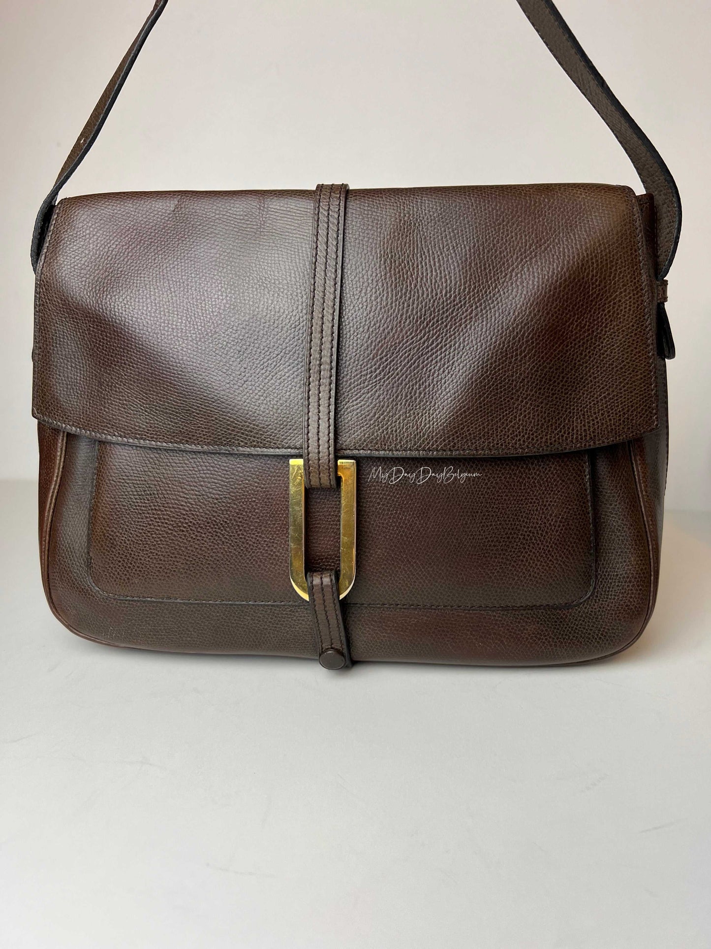 1980’s Delvaux crossbody brown