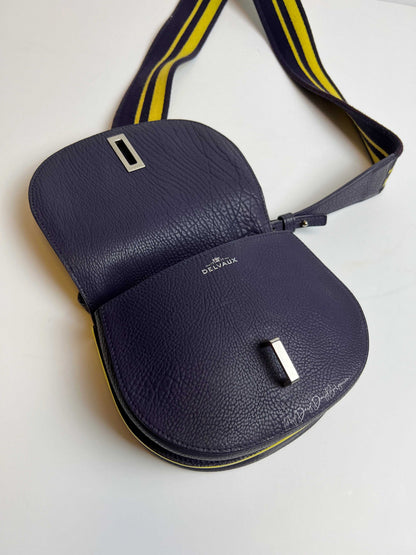 Delvaux Mutin Crossbody / Shoulder Bag Purple 2017