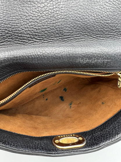 Vintage Delvaux toile de cuir 1992 MM