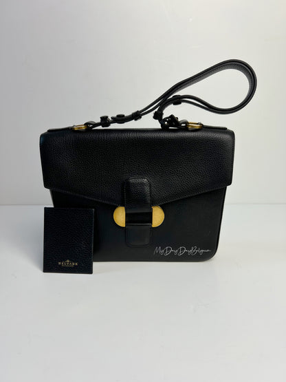 Delvaux Vintage Crossbody / Shoulder Bag Black 1989