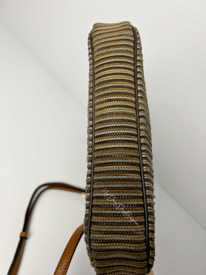 Delvaux Gamay Crossbody / Shoulder Bag Brown - Multicolour 1989