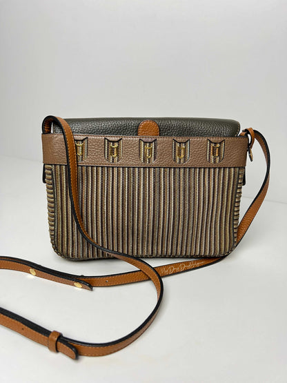 Delvaux Gamay Crossbody / Shoulder Bag Brown - Multicolour 1989