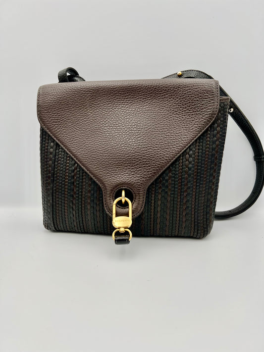 Delvaux toile de cuir 1997