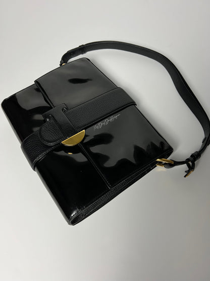 Delvaux Vintage Crossbody / Shoulder Bag Black 1988