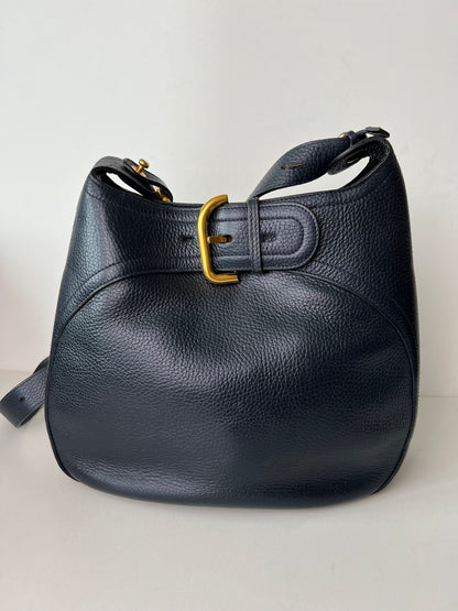 Delvaux Souverain Crossbody / Shoulder Bag Black 1997