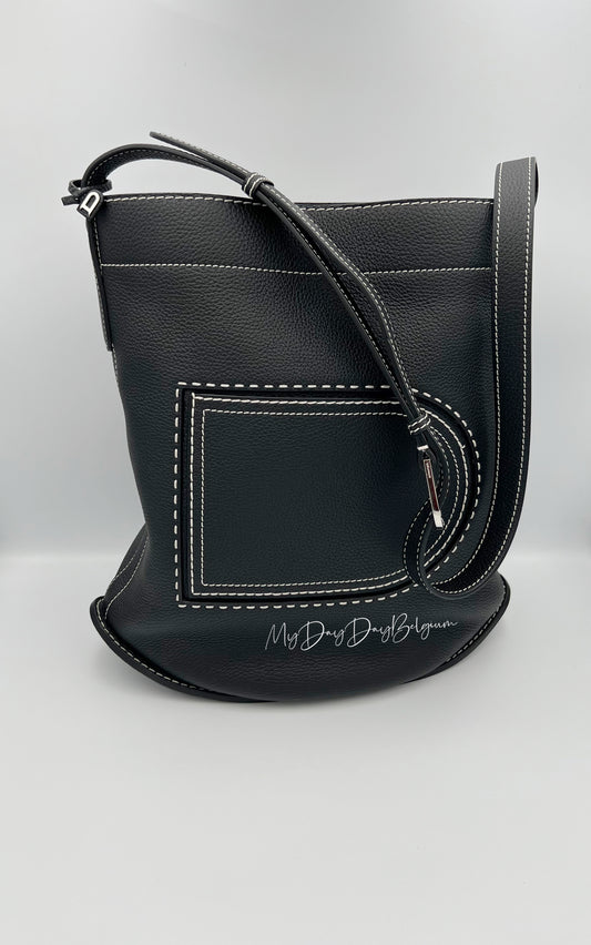 Delvaux Pin Taurillon surpiqué