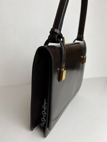 Delvaux vintage top handle 1970's