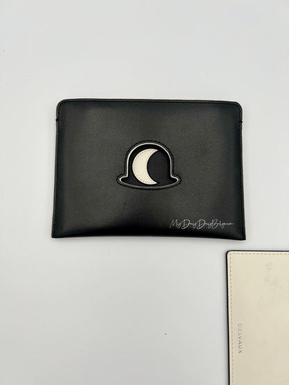 Delvaux Magritte Bowler hat "trompe l'oeuil" coin card case 2022