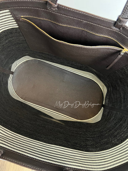 Delvaux D to D Tote Shoulderbag Black / Grey / White 2018