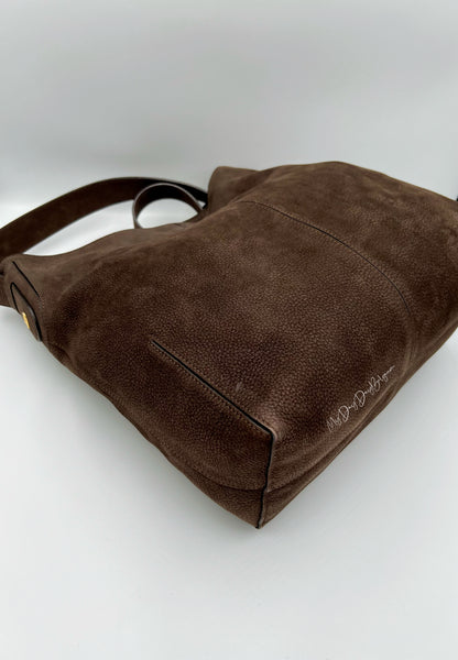 Delvaux Nubuk « 24 heures »crossbody 2011