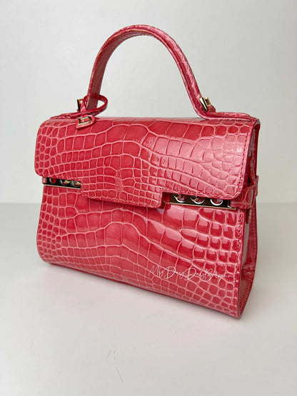 Delvaux Tempête Top Handle Pink 2017