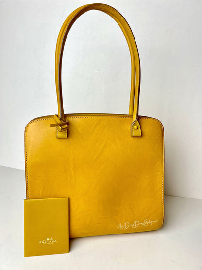 Delvaux Sepia top handle bag 1990s