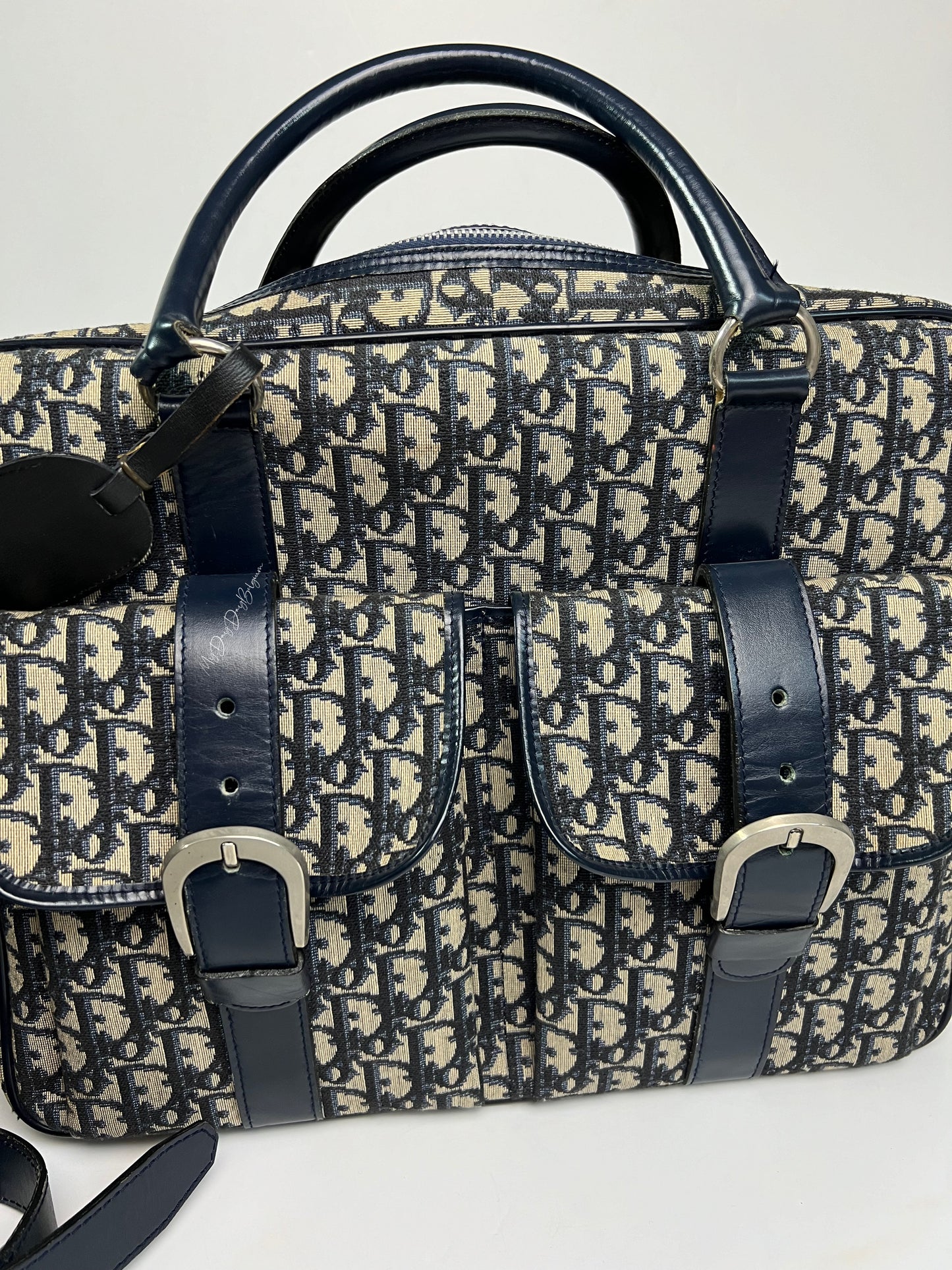 Dior monogram canvas travel bag