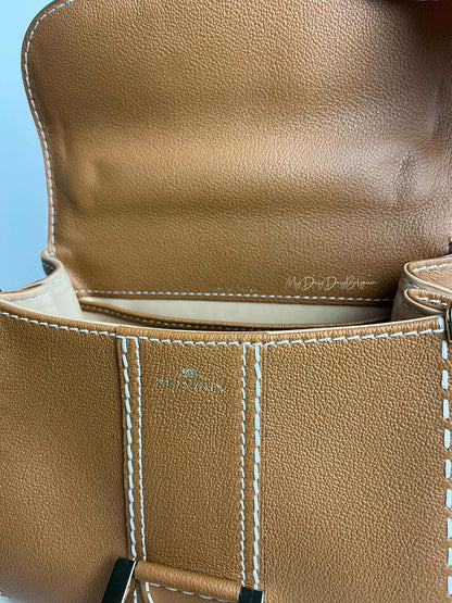 Delvaux Brillant surpiqué