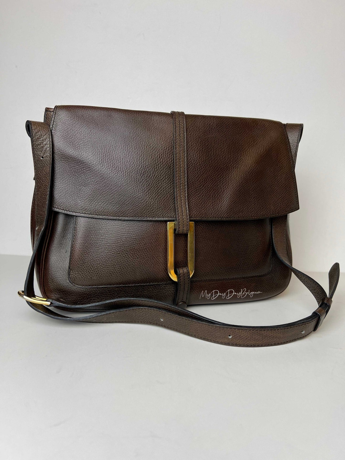 1980’s Delvaux crossbody brown