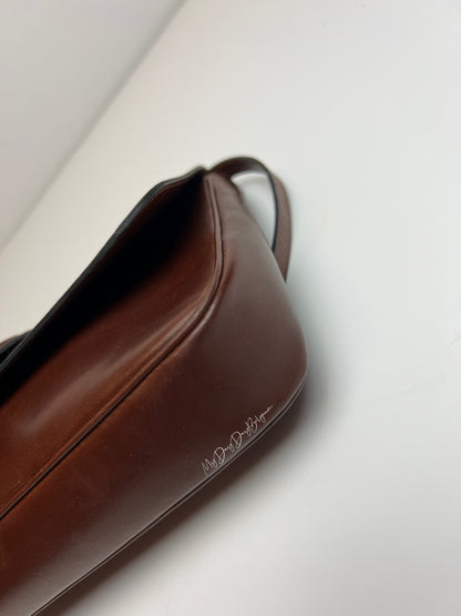 Delvaux Vintage Crossbody / Shoulder Bag Brown 1970's
