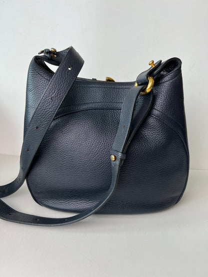 Delvaux Souverain Crossbody / Shoulder Bag Black 1997