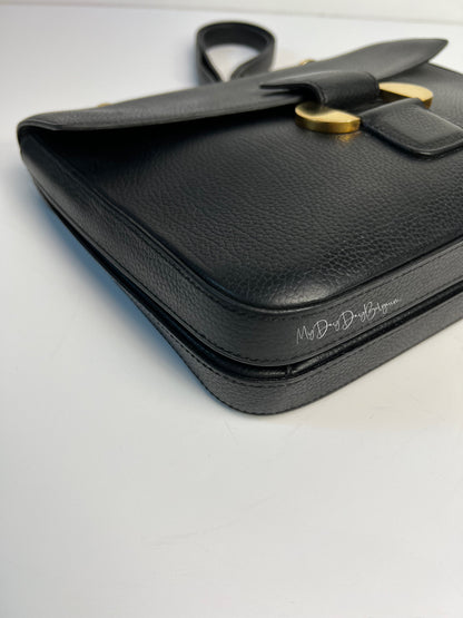 Delvaux Vintage Crossbody / Shoulder Bag Black 1989