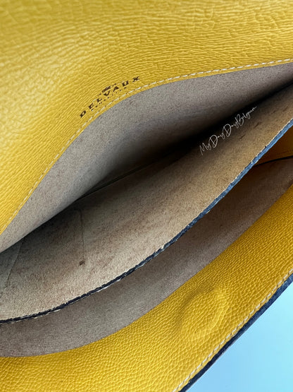Delvaux crossbody in jumping leather pollen colour 1980s