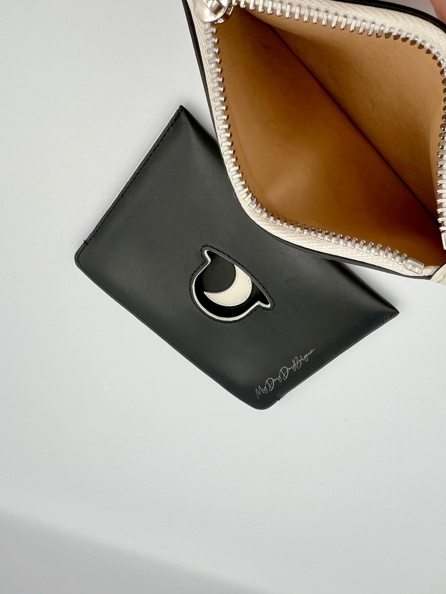 Delvaux Magritte Bowler hat "trompe l'oeuil" coin card case 2022