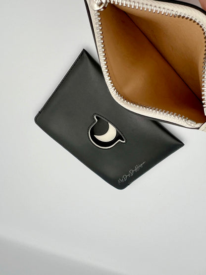 Delvaux Magritte Bowler hat "trompe l'oeuil" coin card case 2022