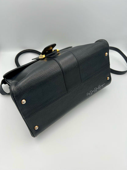 Delvaux Brillant MM in navy 1990’s
