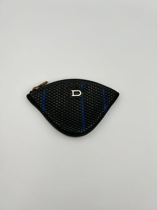 Toile de cuir coin bag 90s