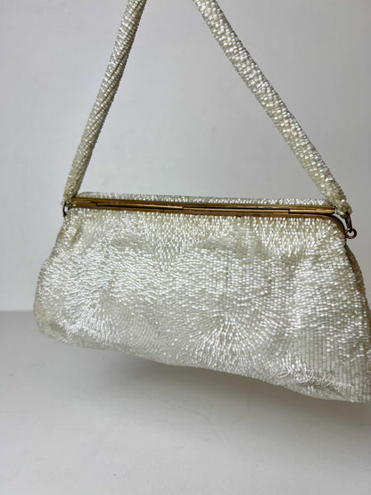Delvaux Vintage Top Handle Nacre 1960's