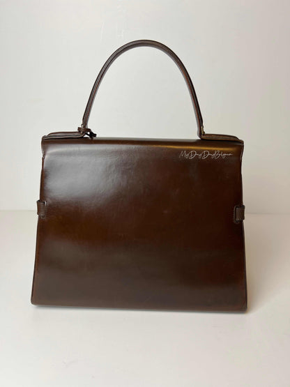 Delvaux Tempête Top Handle Brown 1967