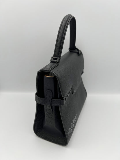 Delvaux Tempête PM so black limited edition crispy calf 2022