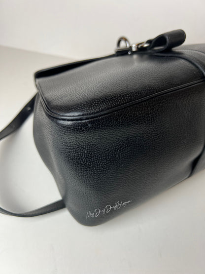 Delvaux Gin Fizz Crossbody / Shoulder Bag Black 1998