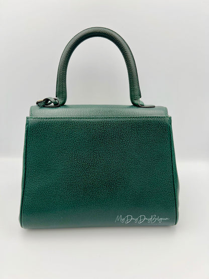 Vintage Delvaux PM forest green