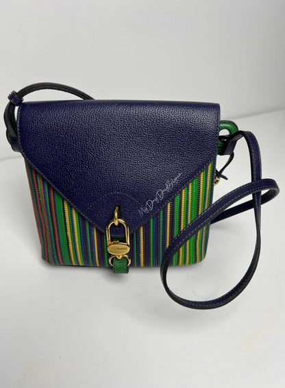 Delvaux vintage Crossbody / Shoulder Bag Green 1999