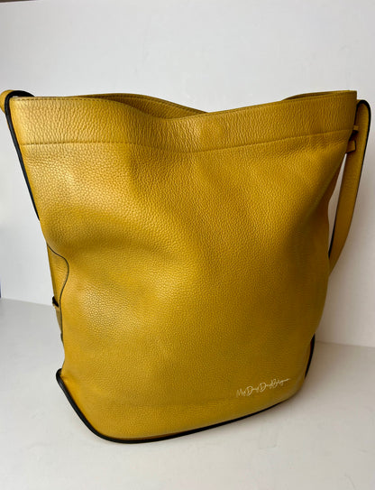 Delvaux Le Pin Crossbody / Shoulder Bag Yellow Moutarde 1972