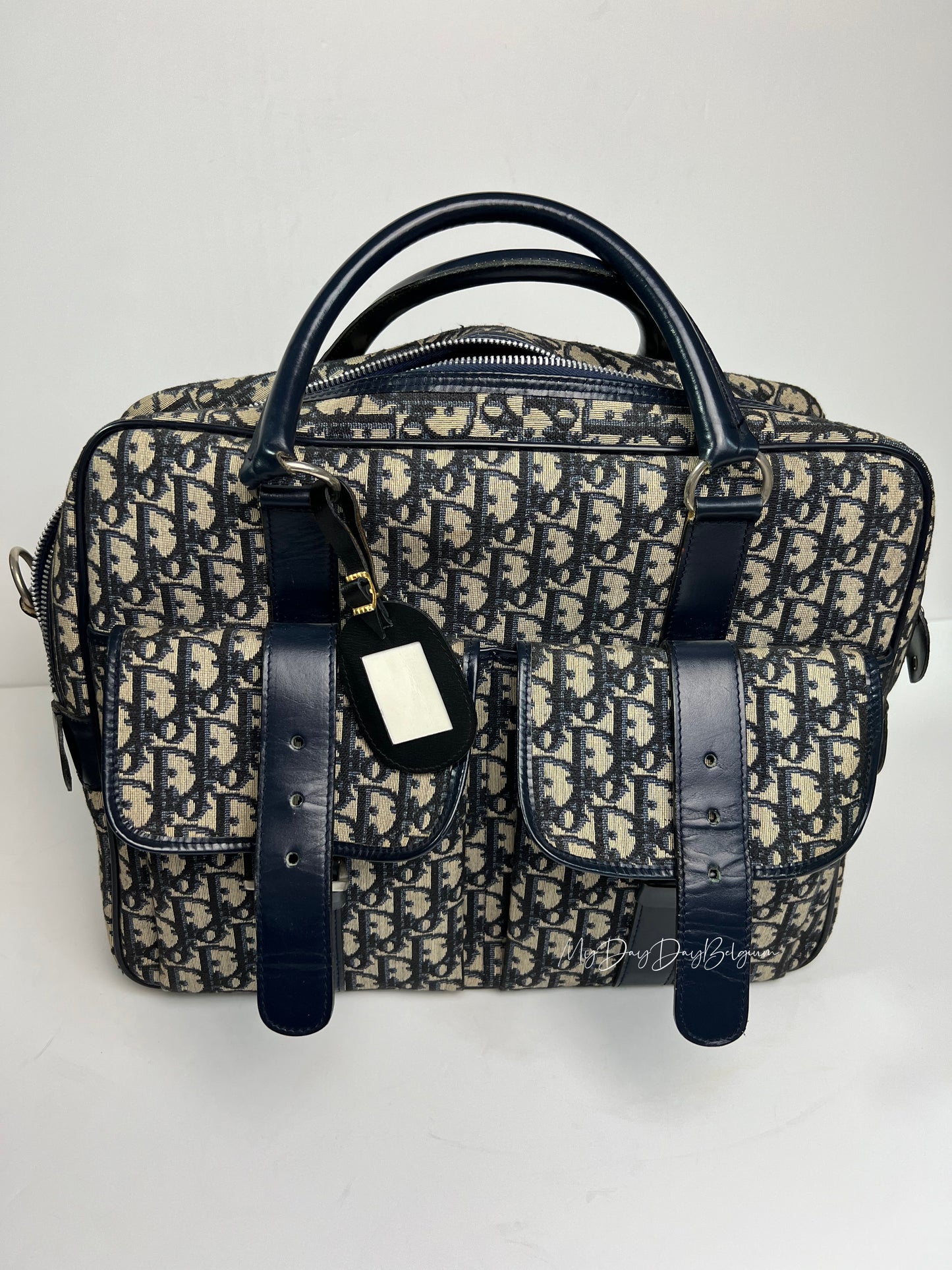 Dior monogram canvas travel bag