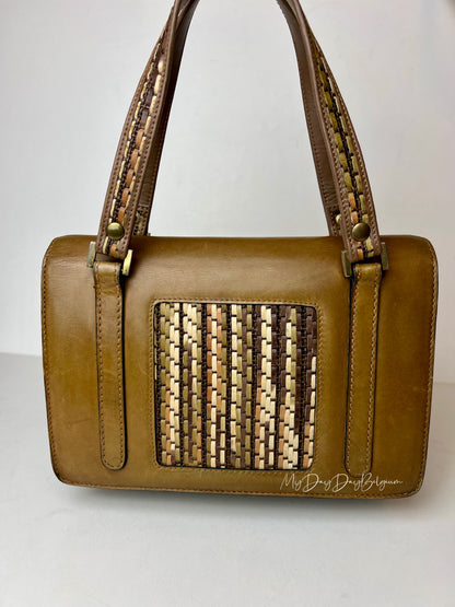 Delvaux Vintage Top Handle Brown 1965