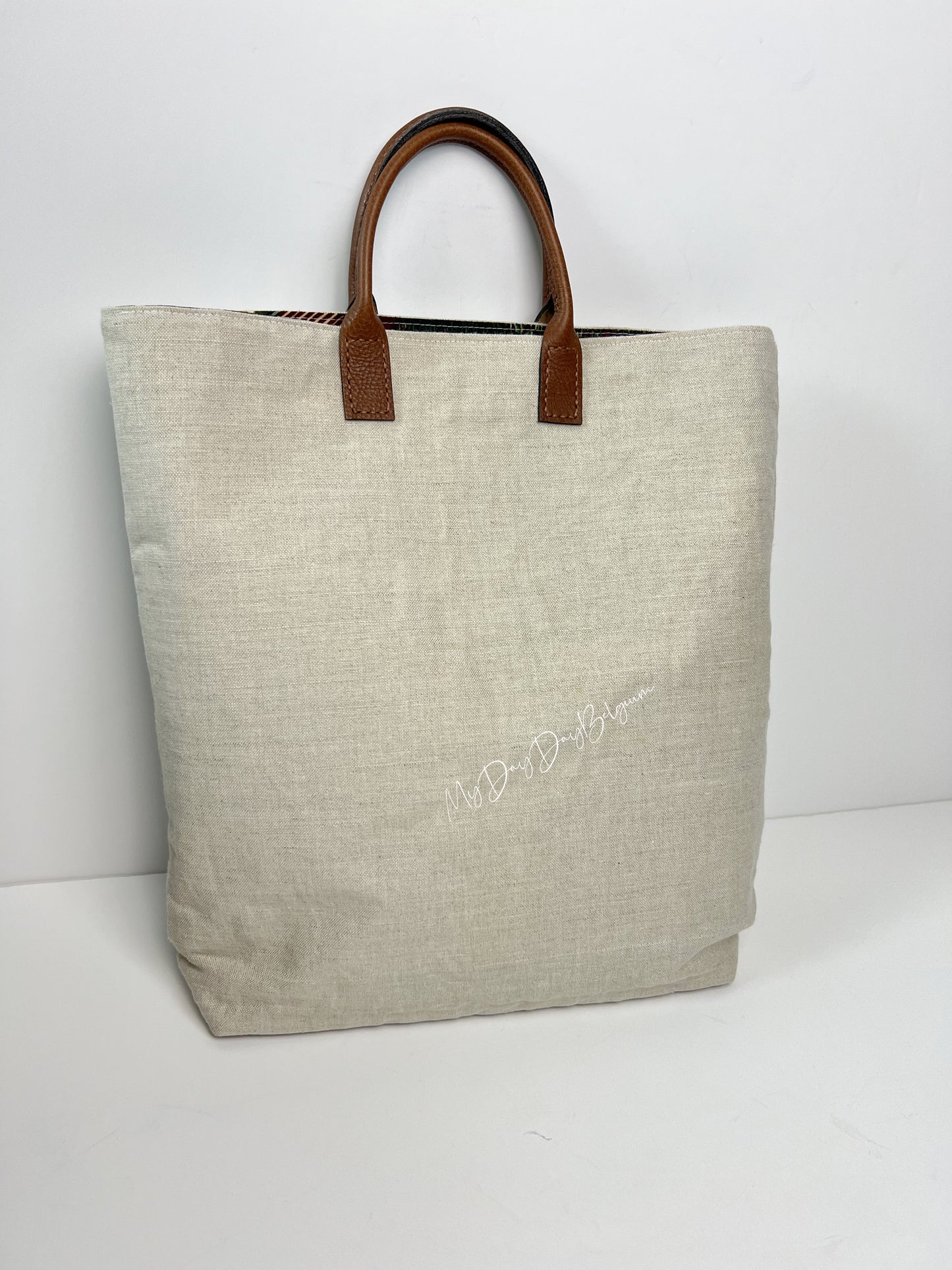 Upcycled Delvaux Tote bag