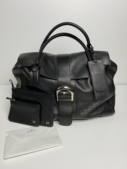 Delvaux Brillant XXL Top Handle Black 2018