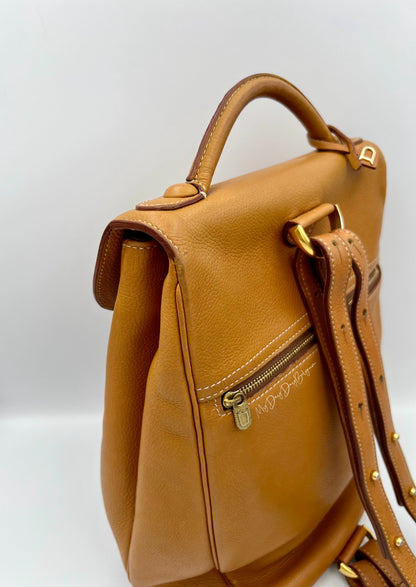 Delvaux Cristal de Roche Trotteur fauve Rucksack 2002