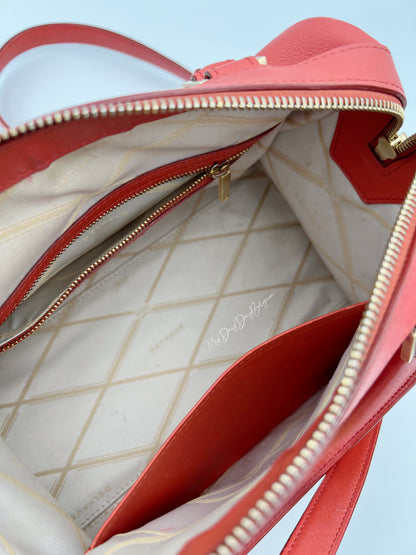 Delvaux Louise Boston PM top handle crossbody bag allure 2015