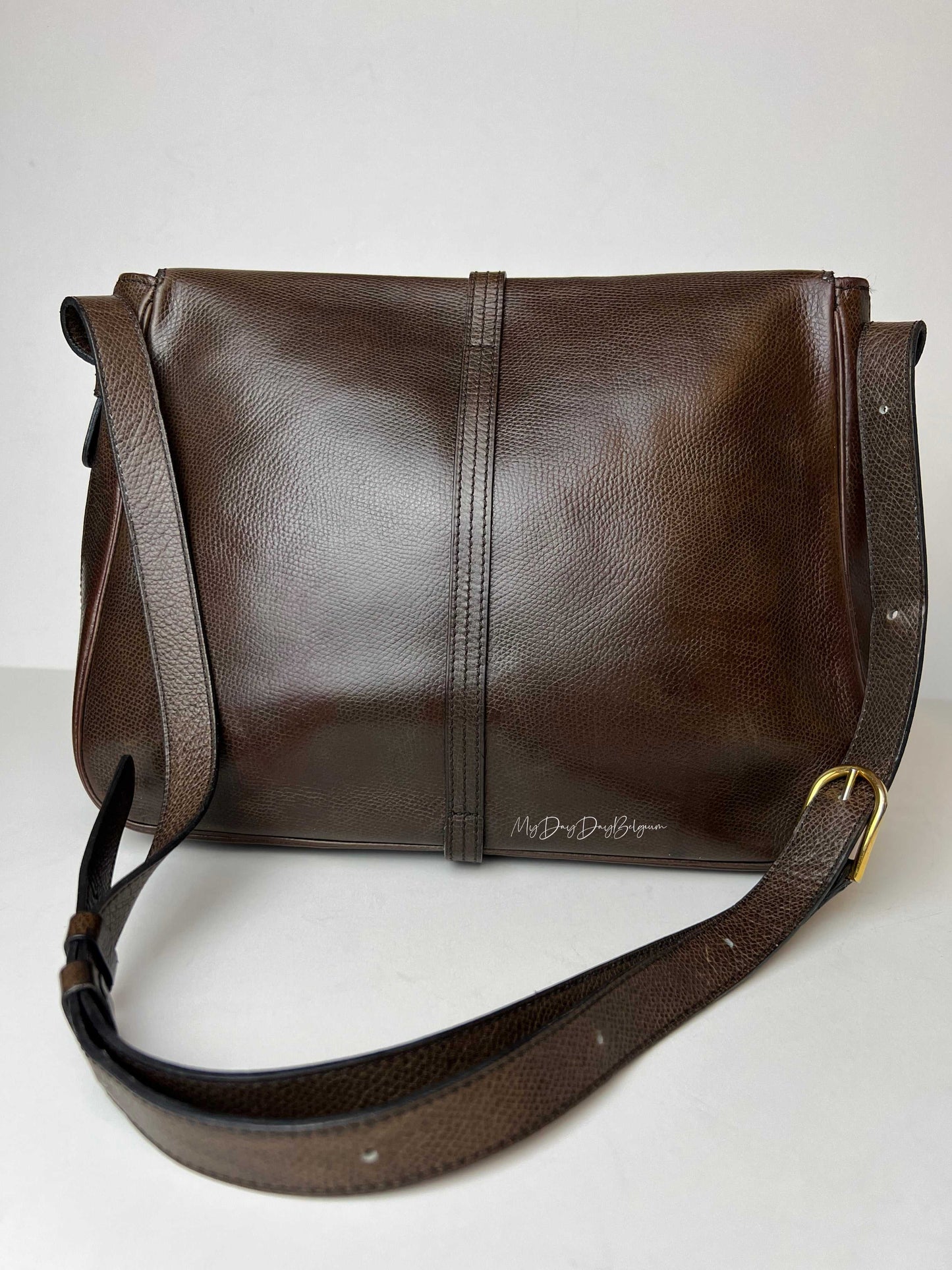 1980’s Delvaux crossbody brown