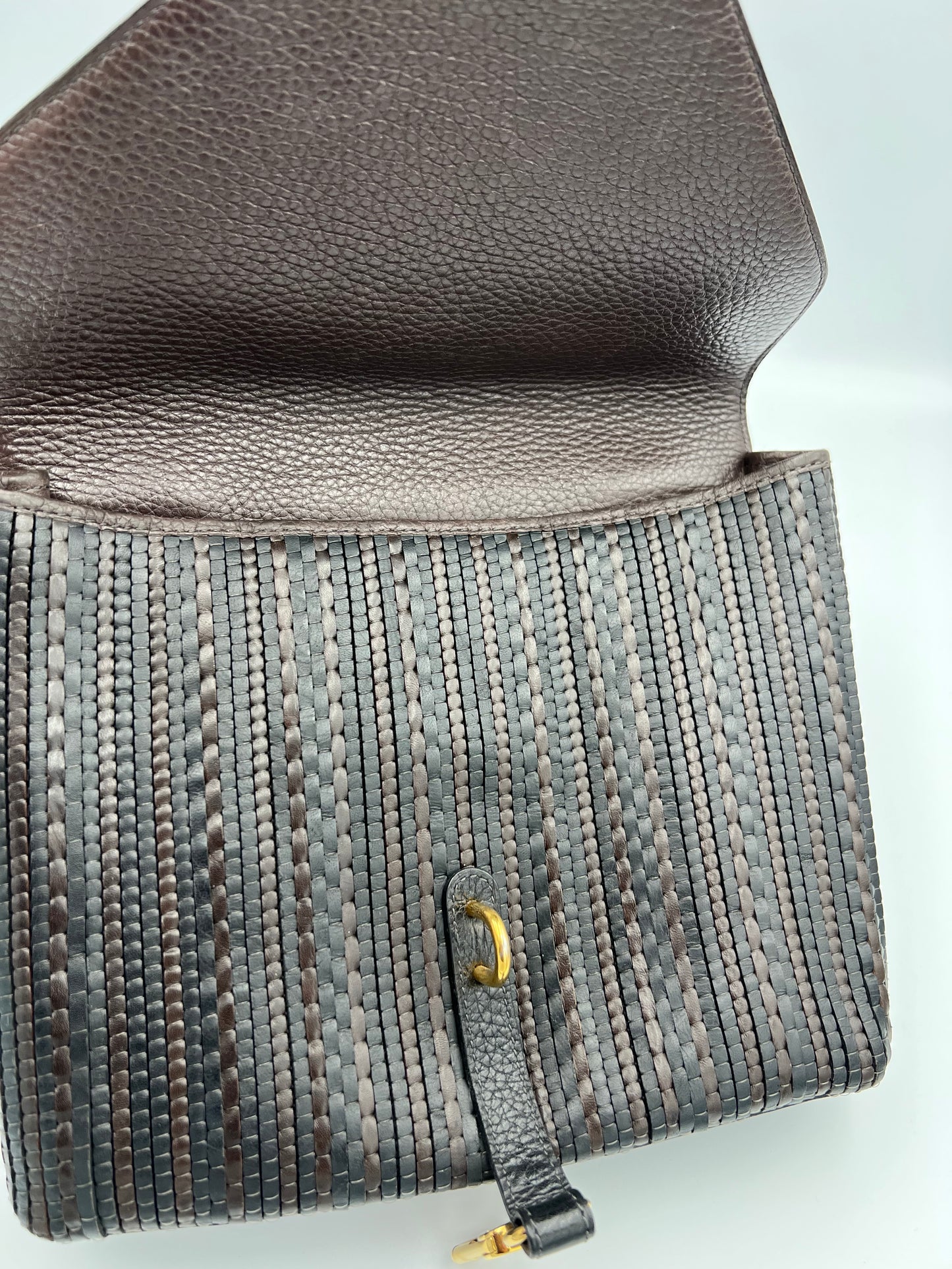 Delvaux toile de cuir 1997